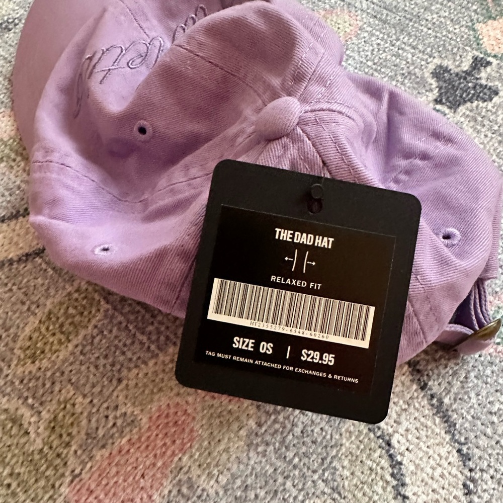 Fabletics Lavender Dad Hat NWT